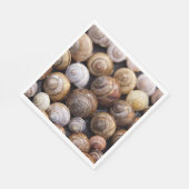Muscheln Serviette (Ecke)