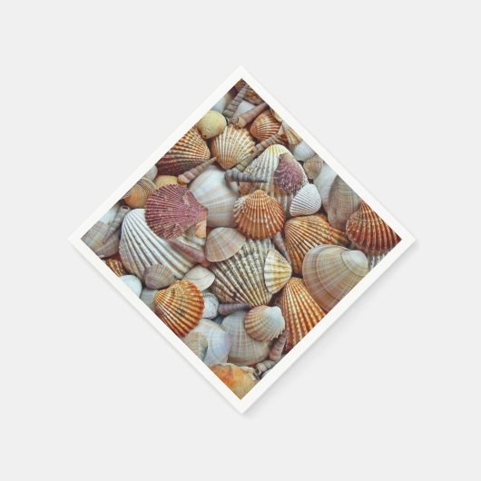 Muscheln Serviette (Ecke)