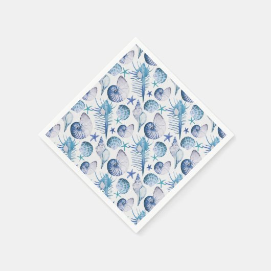 Muscheln Serviette (Ecke)