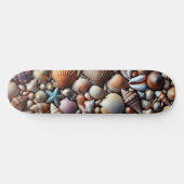 Muscheln Skateboard (Horizontal)