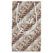 Muscheln, Sommer Beach Exotik tropische Romantik Kleine Geschenktüte (Vorderseite)