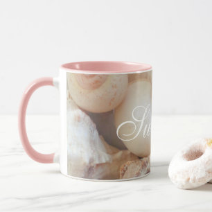 Muscheln, Sommer Beach Exotik tropische Romantik Tasse