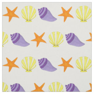 Muscheln Starfish Seashell Ocean Beach Urlaub Stoff