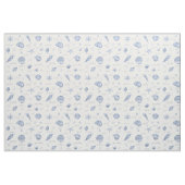 Muscheln Starfish Sun Fun Text Blau ID918 Stoff (Fat Quarter (45,7 x 55,9 cm))