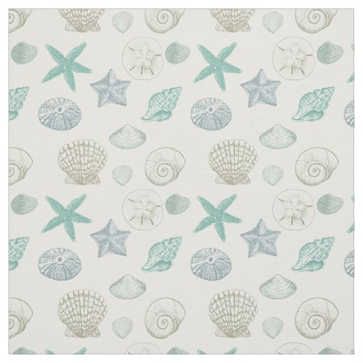 Muscheln Stoff (Muster)