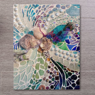 Muscheln Strand Muster Mosaik Puzzle