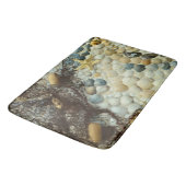 Muscheln, Strand, Ozean, Bad, Zuhause Rug oder Mat Badematte (Schrägansicht)