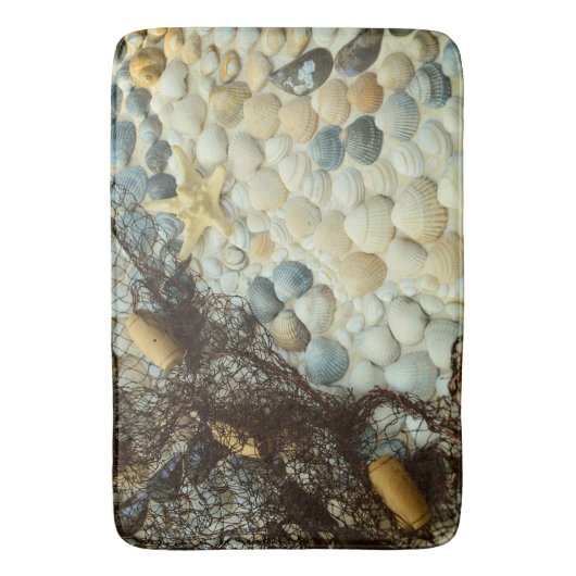 Muscheln, Strand, Ozean, Bad, Zuhause Rug oder Mat Badematte (Vorderseite Vertikal)
