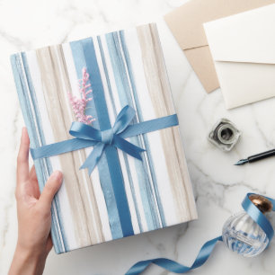 Muscheln Strand Sonnenbrille Seestern Geburtstag Geschenkpapier