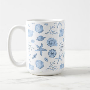 Muscheln Strand Tasse