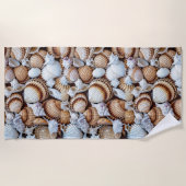 Muscheln Strandtuch (Vorderseite)