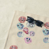 Muscheln Strandtuch (Beispiel)