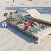 Muscheln Strandtuch