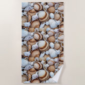 Muscheln Strandtuch