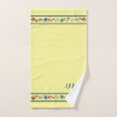 Muscheln & Streifen Badetuch Set (Handtuch)