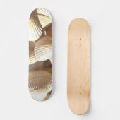 Muscheln Summer Beach Exotic Tropical Skateboard (Vorderseite)