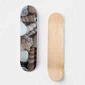 Muscheln Summer Beach Exotic Tropical Skateboard (Vorderseite)