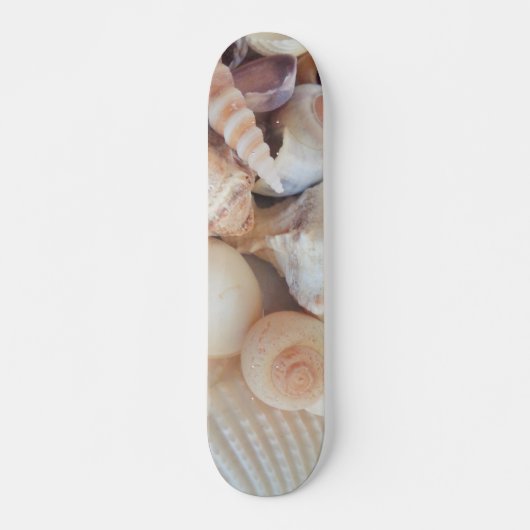 Muscheln Summer Beach Exotic Tropical Skateboard (Vorne)