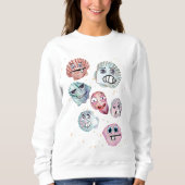 Muscheln Sweatshirt (Vorderseite)