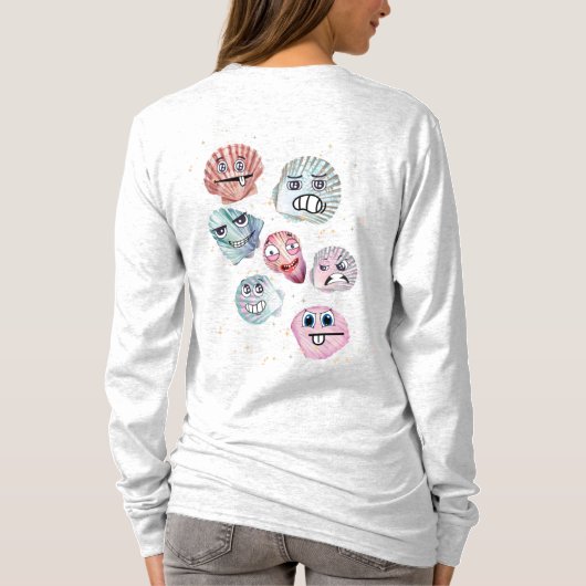 Muscheln T-Shirt (Rückseite)