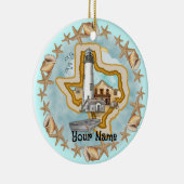 Muscheln Texas Lighthouse Ornament (Rechts)