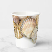 Muscheln Tropical Beach Hochzeit Pappbecher (Links)