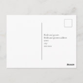 Muscheln UAWG Postkarte (Rückseite)