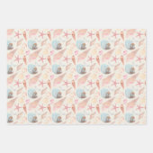 Muscheln und Cones Set von 3 Geschenkpapier Set (Vorderseite 3)