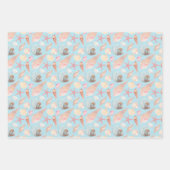 Muscheln und Cones Set von 3 Geschenkpapier Set (Vorderseite)