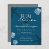 Muscheln und Einladungen zur Dusche der Sternenflo (Vorne/Hinten)