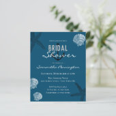 Muscheln und Einladungen zur Dusche der Sternenflo (Stehend Vorderseite)