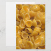 Muscheln und Käse Briefpapier (Vorne/Hinten)