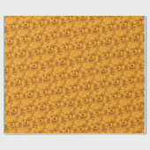 Muscheln und Käse Geschenkpapier (Flach)