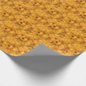 Muscheln und Käse Geschenkpapier (Ecke)
