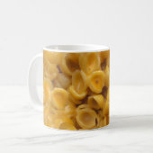 Muscheln und Käse Kaffeetasse (Vorderseite Links)