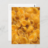 Muscheln und Käse Postkarte (Vorne/Hinten)