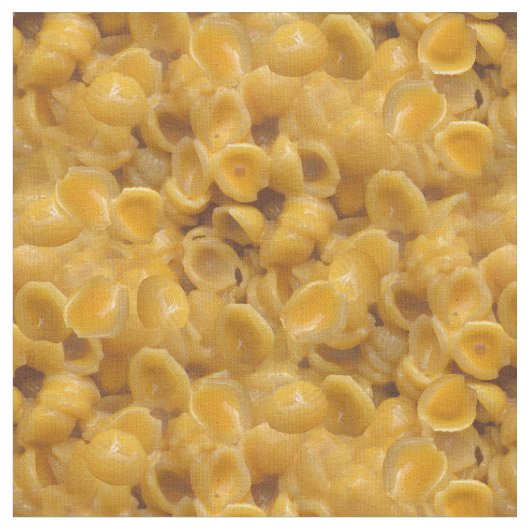 Muscheln und Käsegewebe Stoff (Nahaufnahme)