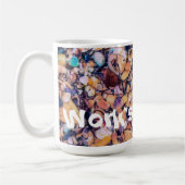 Muscheln und Kies Kaffeetasse (Links)