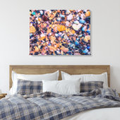 Muscheln und Kies Leinwanddruck (Insitu (Schlafzimmer))