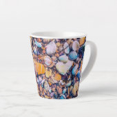 Muscheln und Kies Milchtasse (Rechte Ecke)