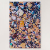 Muscheln und Kies Puzzle (Vertikal)