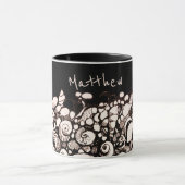 Muscheln und Kiesel Knochen China Tasse (Zentrum)