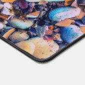 Muscheln und Kiesel Schreibtischunterlage (Ecke)