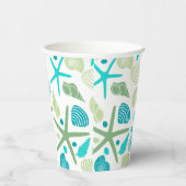 Muscheln und Papiertasse aus Starfish Pappbecher (Rechts)