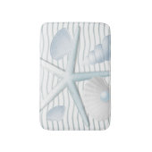 Muscheln und Perlen Badematte (Vorderseite Vertikal)