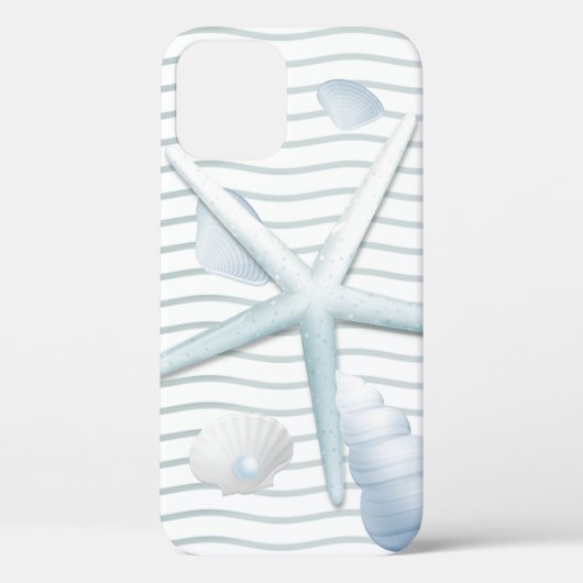 Muscheln und Perlen Case-Mate iPhone Hülle (Rückseite)