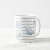 Muscheln und Perlen Kaffeetasse (VorderseiteRechts)