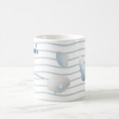 Muscheln und Perlen Kaffeetasse (Mittel)