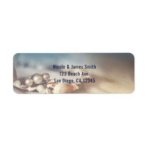 Muscheln und Perlen-Schmuck Elegante Bridal Shower
