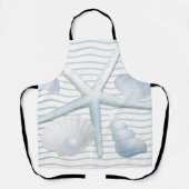 Muscheln und Perlen Schürze (Vorderseite)